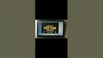 PowerPoint pe New year 2023 animation