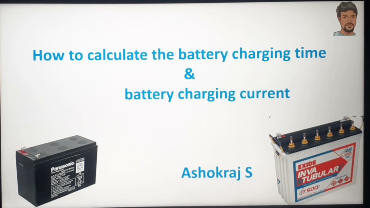 Calculation of battery charging current and battery charging time || Lead Acid Batteries || Hindi