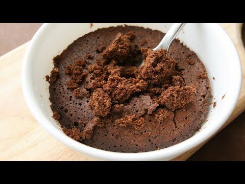 Keto Brownie Mug Cake Recipe | How To Make A Low Carb Brownie In A Mug