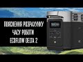 Пояснення розрахунку часу роботи EcoFlow Delta 2