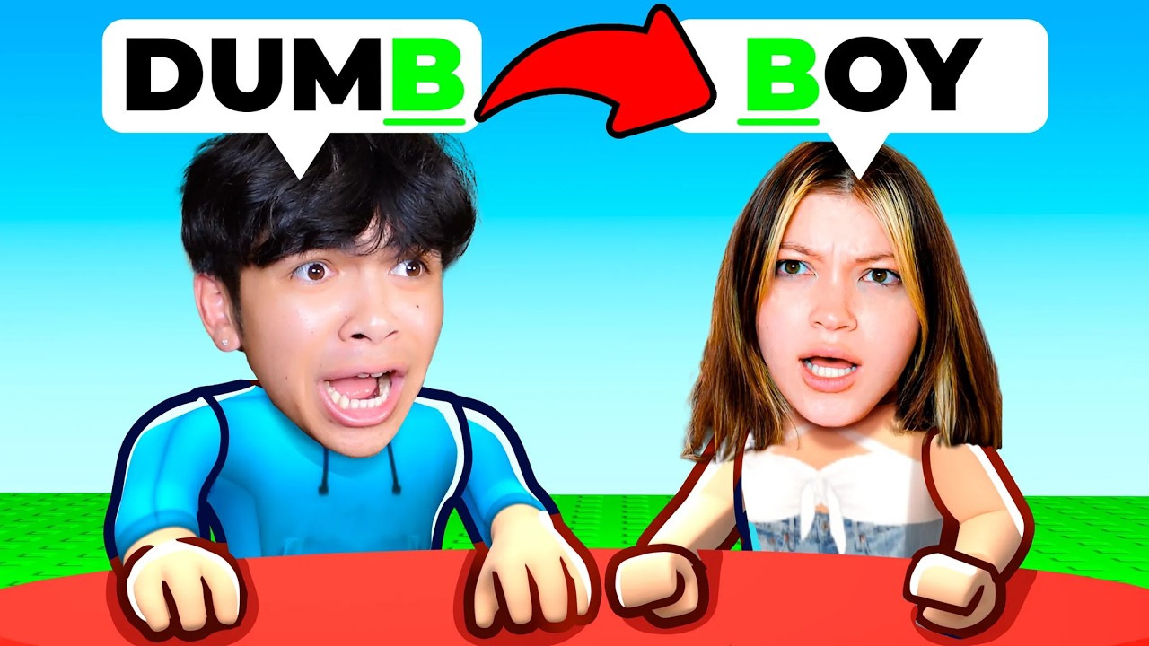 Roblox FINISH THE WORD!