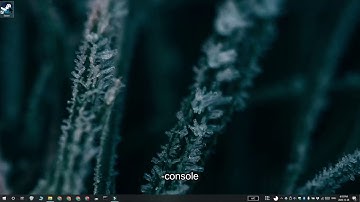 How to open the Steam console on Windows 10