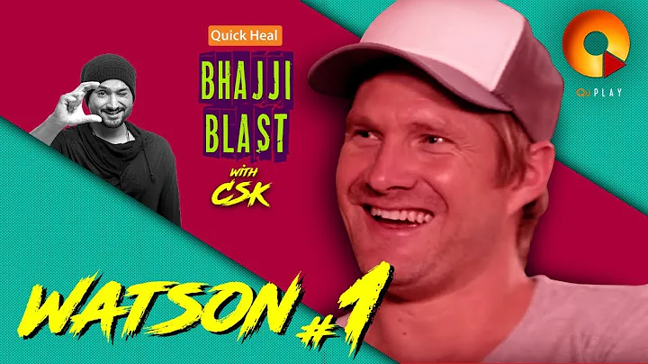 Shane Watson Part 1 | Quick Heal Bhajji Blast with...