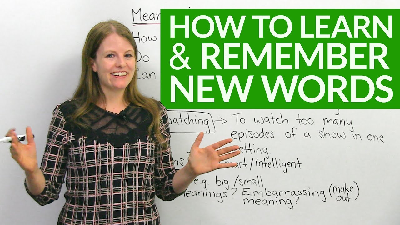 ⁣How to LEARN & REMEMBER English Words: My Top Tips