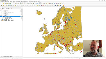 The Distance matrix tool in QGIS