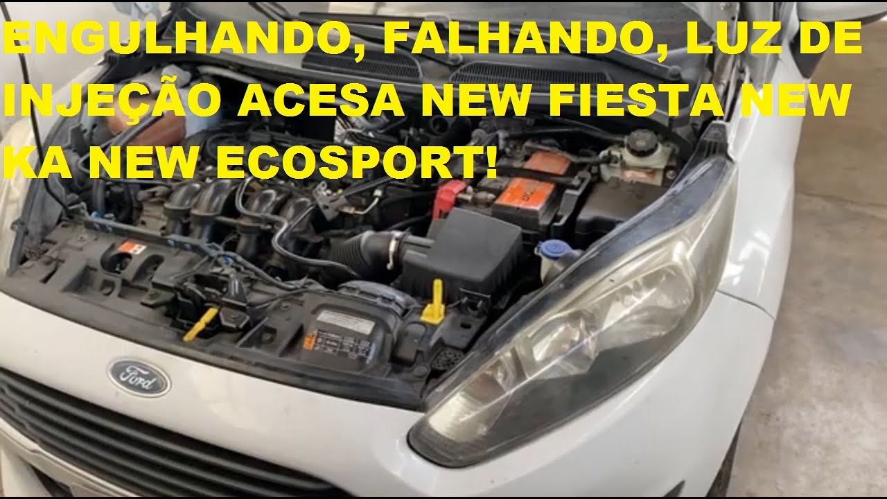 DANDO CABEÇADA ENGULHANDO FALHANDO NEW FIESTA KA ECOSPORT 1.5 1.6/LUZ DE INJEÇÃO ACESA E SEM FORÇA!