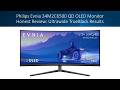 Philips Evnia 34M2C6500 QD OLED Monitor Honest Review: Ultrawide TrueBlack Results