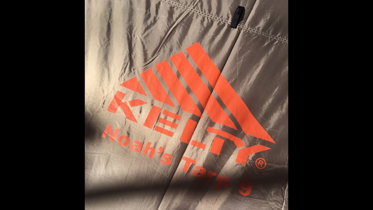 Kelty Noah's Tarp 9 Initial Pitch YouTube
