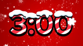 Famous 3-Minute Snowy Holiday Timer with Cozy Music Profile