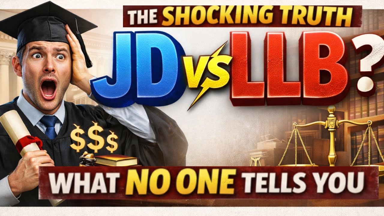The Shocking Truth About JD vs LLB No One Tells You - YouTube