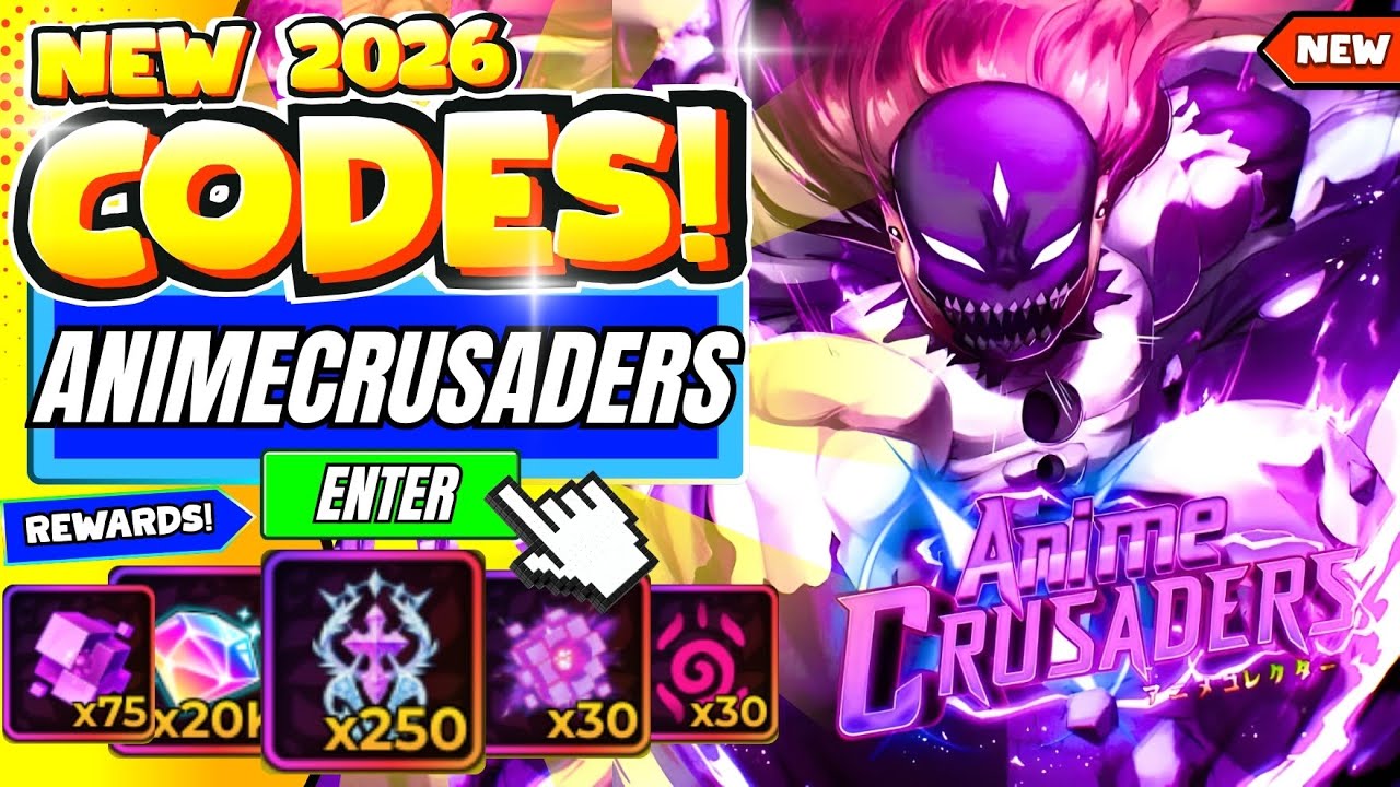 NEW CODES ALL NEW WORKING CODES IN ANIME CRUSADERS CODES 2026 