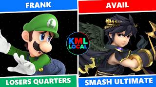 KMLocal 70: Losers Quarters - Frank (Luigi) Vs. Avail (Dark Pit) SSBU