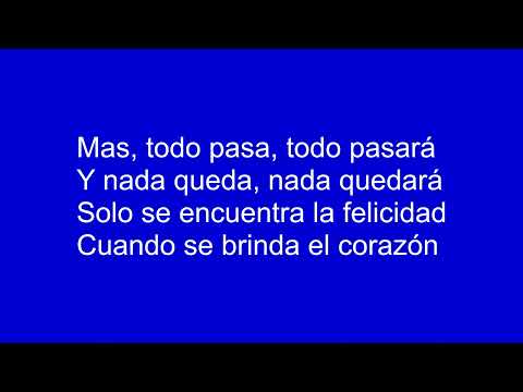 Todo pasara Tono