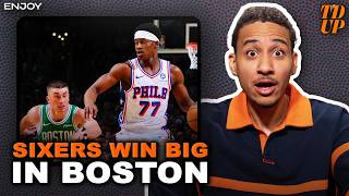 Why 76ers vs. Celtics Game 2 had March Madness feel | T'd Up with