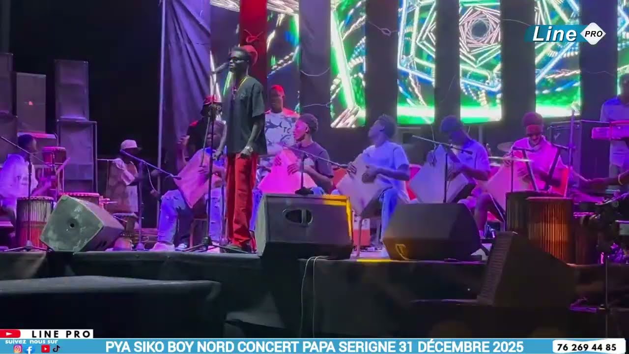 Pya Siko Boy Nord Concert Papa Serigne 31 Décembre 2025 Terrain Basket Louga 