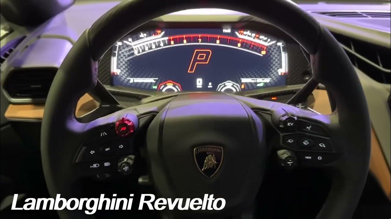 NEW 2024 Revuelto! Hybrid V12 with over 1000 hp interior