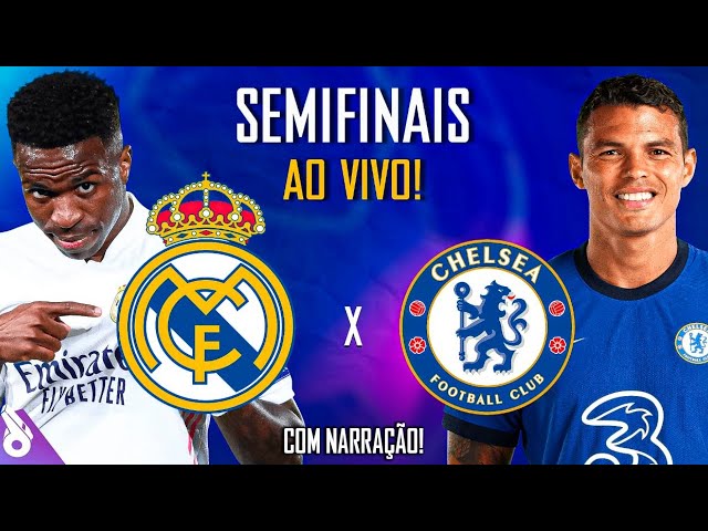 Saiba onde assistir ao jogo Real Madrid x Chelsea, de graça, pela Champions  League, hoje, 27/