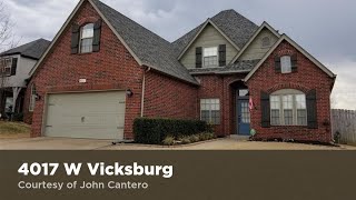4017 W Vicksburg  Broken Arrow, Oklahoma 74011 | John Cantero | Homes for Sale