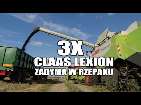 Żniwa 2020 3x Claas Lexion i zadyma w rzepaku VIDEO maxresdefault Żniwa 2020 3x Claas Lexion i zadyma w rzepaku VIDEO