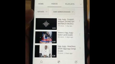 Ugg Jugg Shouts Out "Ugg Jugg Finesse Big6TooLit Fans" YouTube Channel