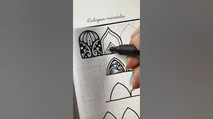 Easy Mandala Pattern | Anyone can draw #mandalapatterns #mandalapattern #shorts #shortsyoutube