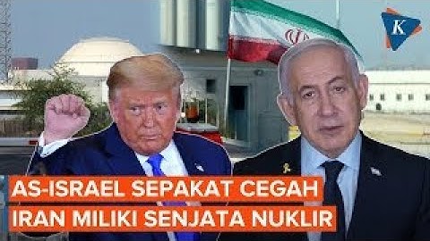 Netanyahu-Trump Sepakat:  Iran Tak Boleh Miliki Senjata Nuklir atau Diserang
