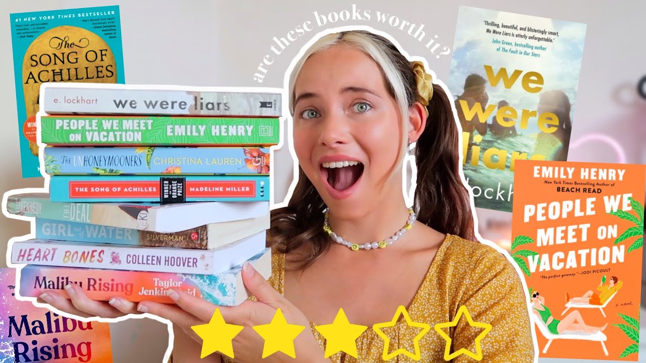 I read tiktok's MOST POPULAR books *can booktok be trusted?* YouTube