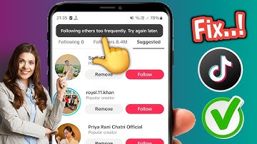 How to Fix TikTok Following others too frequently. Try again later Problem (2024)