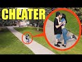 Girlfriend spies on Boyfriend using a drone (caught him cheating with another girl)