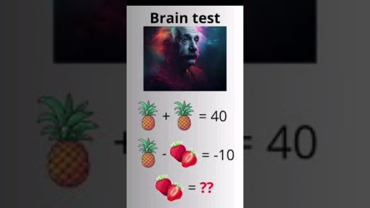 Brain test for 1 classes🧠 