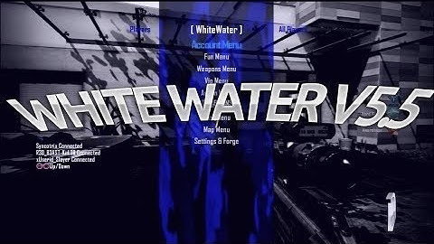 Black Ops 2 WhiteWater v5.5 MOD MENU GSC 1.19 {PS3} By ShadowModz