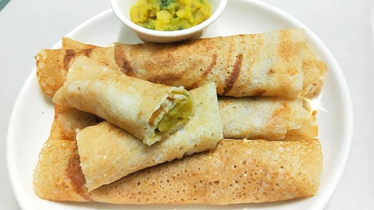 Masala Thosai | Vegetarian Dish | Breakfast | Indian Food (Ingredients