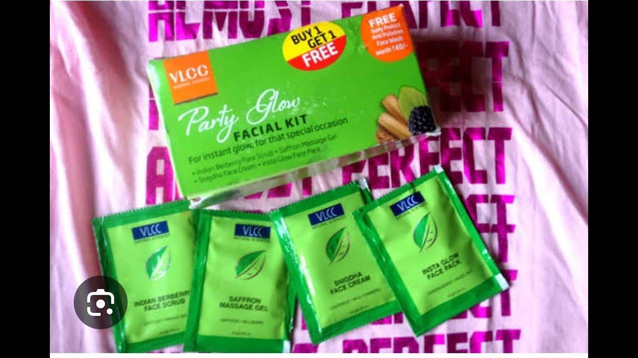 Vlcc insta glow facial kit /vlcc insta glow facial how to use/insta glow facial kit reviews/ part 2