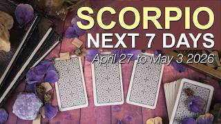 SCORPIO Weekly Tarot ‘COMPLETE CHANGE AND NOTHING LESS!’ April 27 -  May 3 2026 ✨