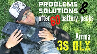 Problems and Solutions after 60 Battery Packs on an Arrma Big Rock 3S BLX