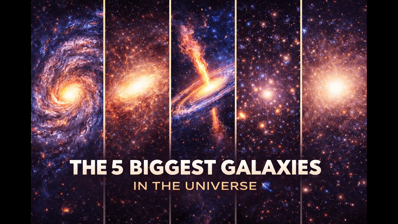 Top 5 Biggest Galaxies in the Known Universe