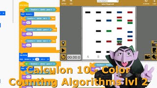 Calculon 10 VEXcode VR Color Counting Algorithms level 2