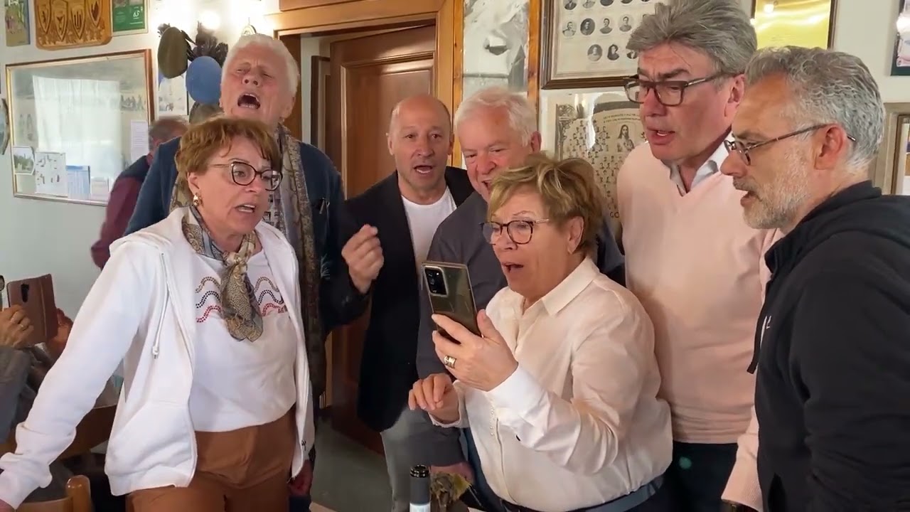 Pranzo e canti alpini a Brescia