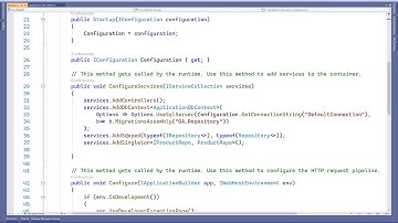 Fix:Unable to create an object of type DbContext For the different patterns supported at design time
