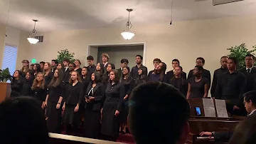 On Jordan’s Stormy Banks I Stand-Wildwood Choir