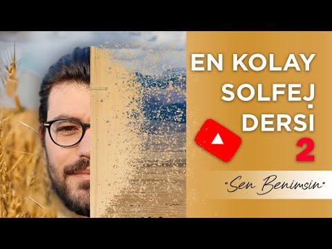 EN KOLAY NEŞET ERTAŞ SOLFEJ DERSİ 2 (Sen Benimsin Ben Seninim)