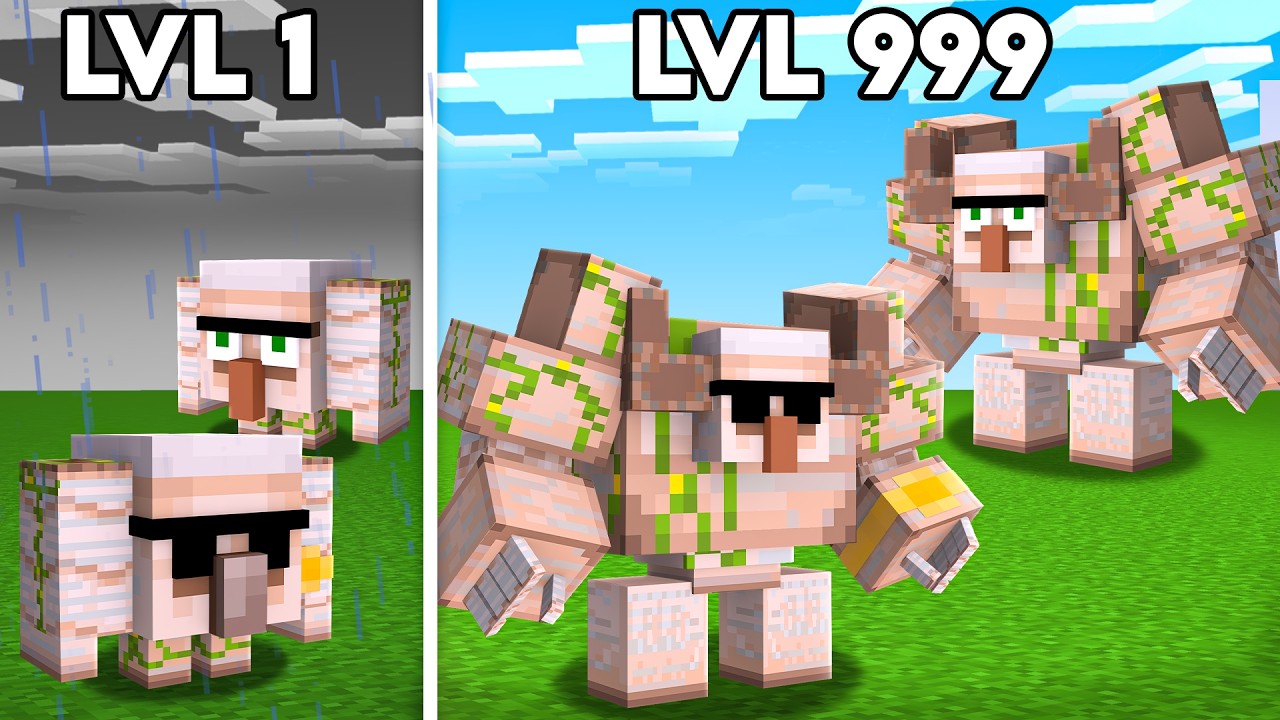 Life of a Golem in Minecraft..