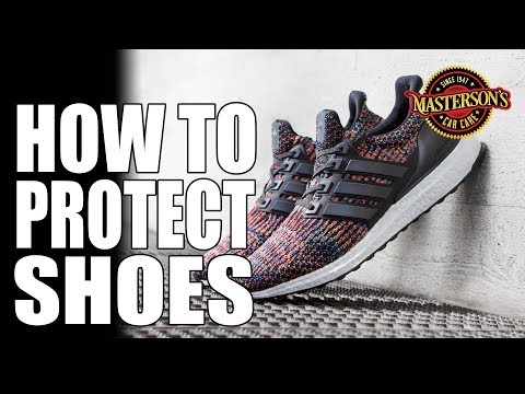 How To Protect Your Shoes - ADIDAS Ultra Boost - Masterson&rsquo;s Fabric Protectant