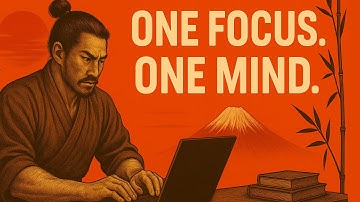 The Japanese Technique to Eliminate Distractions – Ichigyo-Zammai