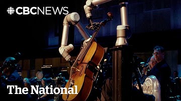 #TheMoment a cello-playing robot performed with a symphony