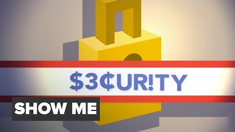 Here's How To Make A Strong Password | Show Me | NBC News