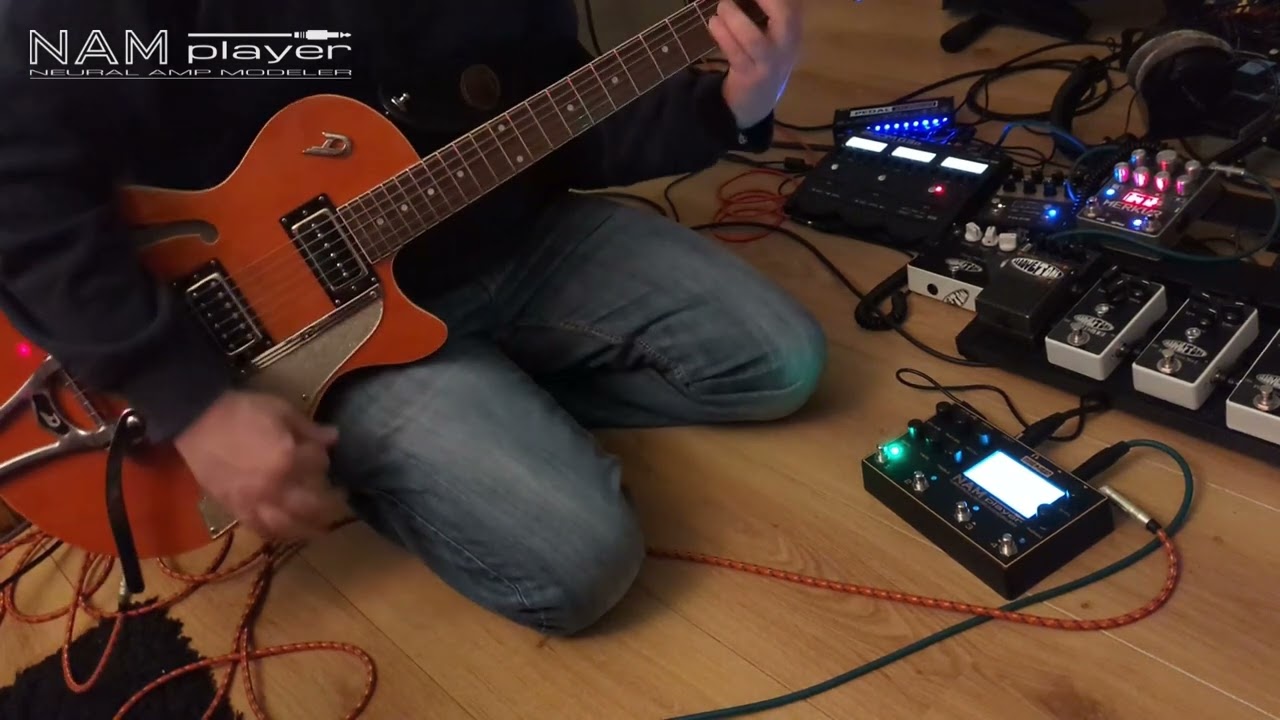 NAM player (Laney GH30 model) test through guitar box