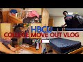 COLLEGE MOVE OUT VLOG | MOVING OUT OF MY DORM