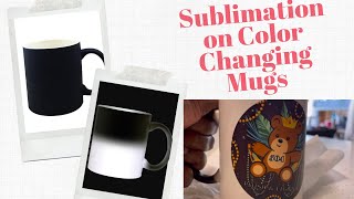 Famous Sublimation on a color changing BLACK coffee mug Wealth