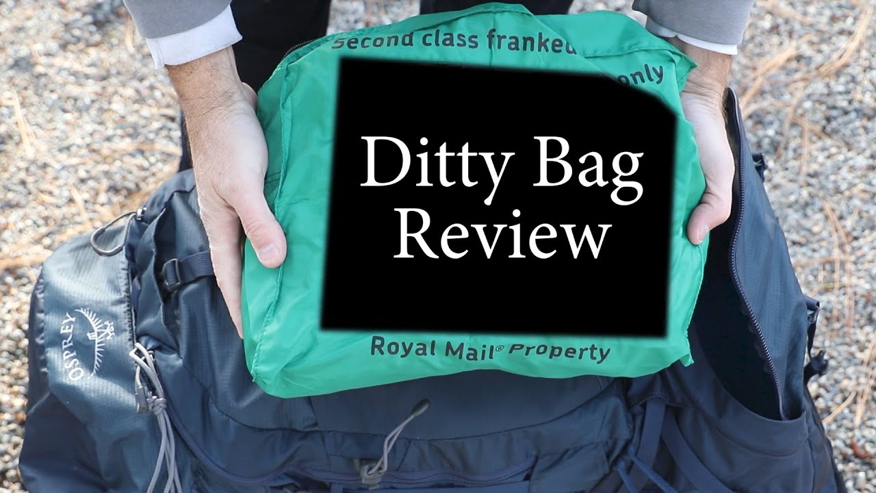 Sportsman's Guide British Royal Mail SURPLUS Ditty Bags (Gear Review
